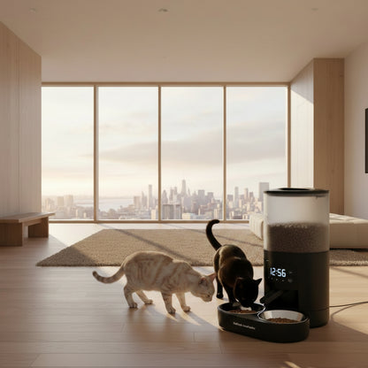 6L Smart Automatic Pet Feeder with Wi-Fi App Control