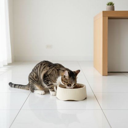 Cat Slow Feeder Bowl