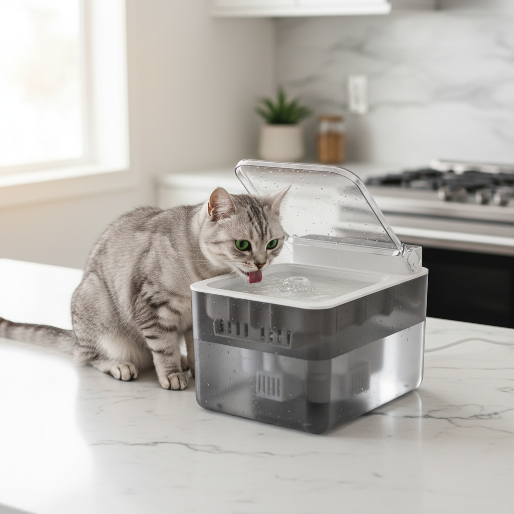 Cat Water Fountain